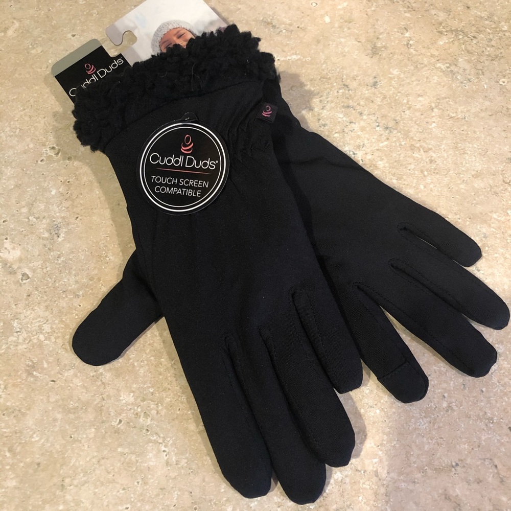 NEW Touchscreen Compatible CuddlDuds Gloves